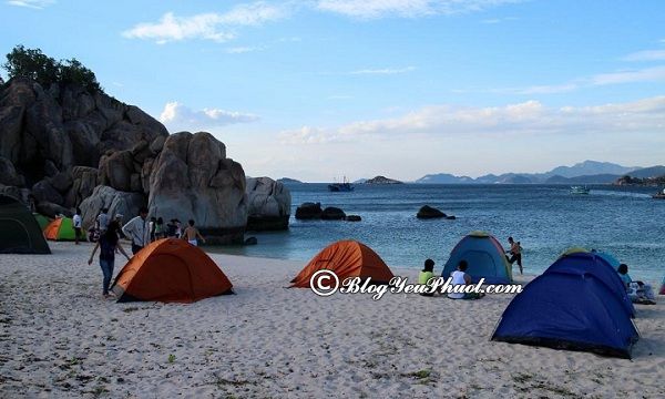 Nên ở đâu khi du lịch đảo Quan Lạn? Có được cắm trại ở ven biển đảo Quan Lạn hay không?