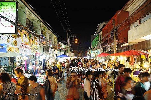Địa điểm mua sắm nổi tiếng, giá rẻ ở Chiang Mai