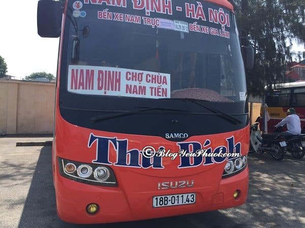 Phương tiện di chuyển tới Nam Định: Hướng dẫn đi du lịch Nam Định từ Hà Nội bằng xe khách