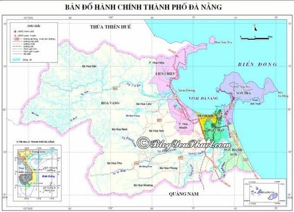 Bản đồ đường đi từ Đà Nẵng tới Ngũ Hành Sơn: Cách di chuyển từ trung tâm Đà Nẵng tới Ngũ Hành Sơn