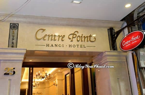 Review khách sạn 3 sao Centre Point Hà Nội