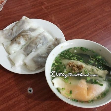 Bánh cuốn cô Hải / quán ăn sáng ngon ở Cao Bằng: Địa chỉ quán ăn ngon, nổi tiếng ở Cao Bằng